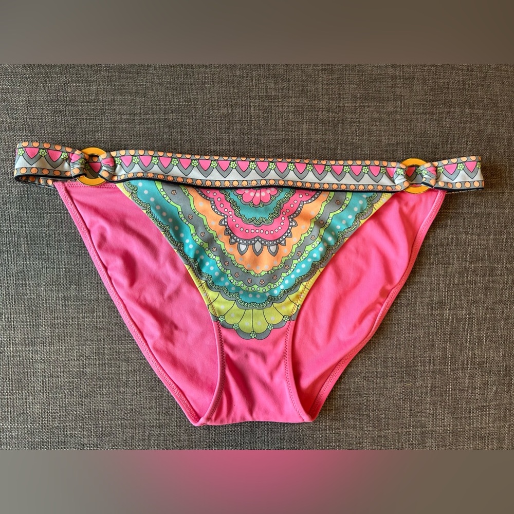 Victorias Secret Lg bikini bottoms Neon Boho pattern
